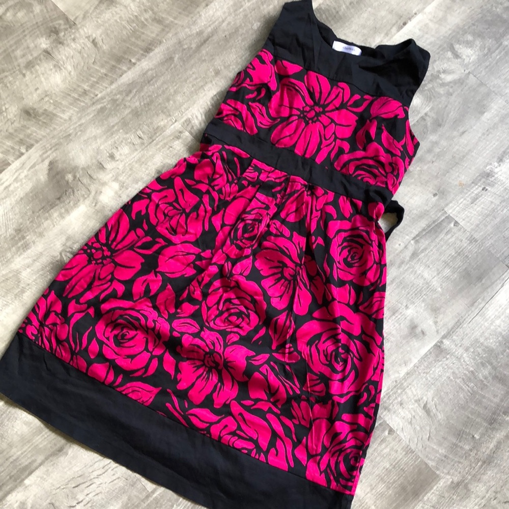 Motherhood Maternity printed sleeveless dress (S)